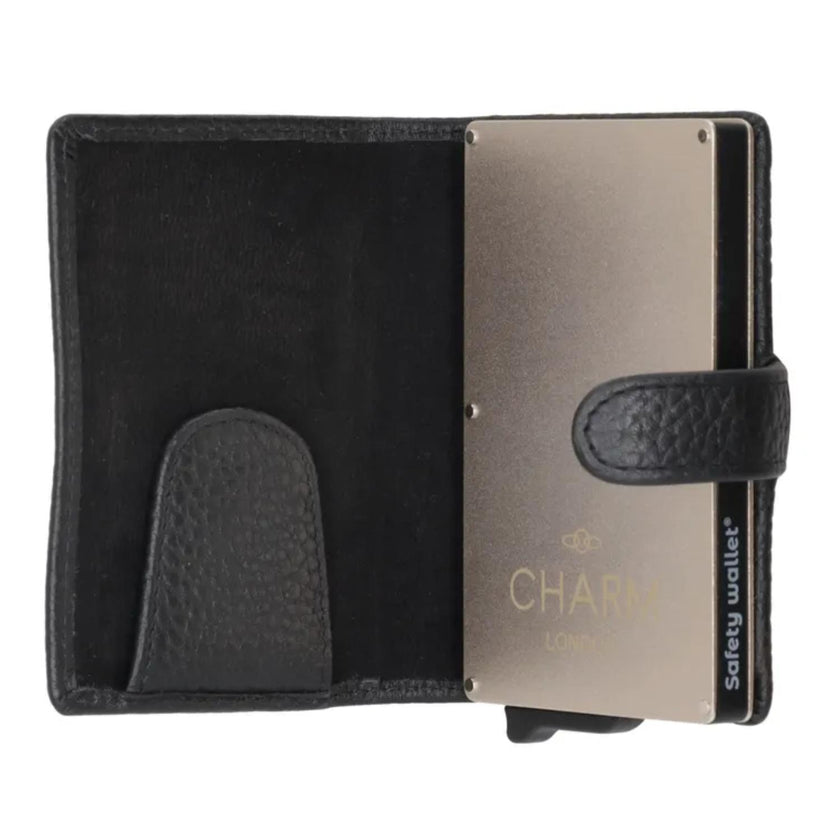 Charm Credicard etui 21276 Washington Zwart 001