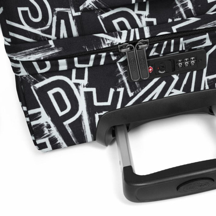 Eastpak Weekendtas Transit'r M E0A5BA8 2O0 Letters Black Eastpak Weekendtas Transit'r M E0A5BA8 2O0 Letters Black