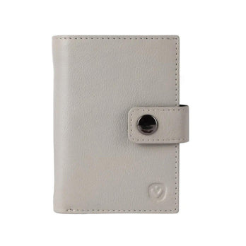 Valenta Creditcardetui Card wallet MagSafe Luxe Off White Valenta Creditcardetui Card wallet MagSafe Luxe Off White