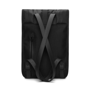 Rains Rugzak 21740 Puffed backpack mini Black 01 Rains Rugzak 21740 Puffed backpack mini Black 01