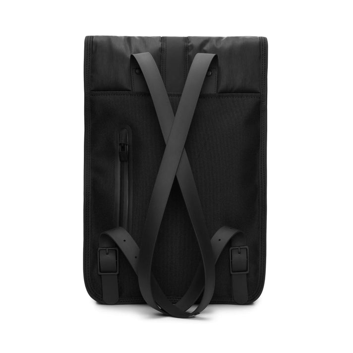 Rains Rugzak 21740 Puffed backpack mini Black 01 Rains Rugzak 21740 Puffed backpack mini Black 01