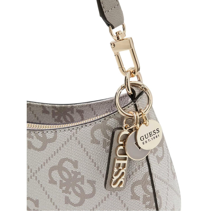 Guess Tas SO967218 Noelle II Donker Taupe logo DKO Guess Tas SO967218 Noelle II Donker Taupe logo DKO