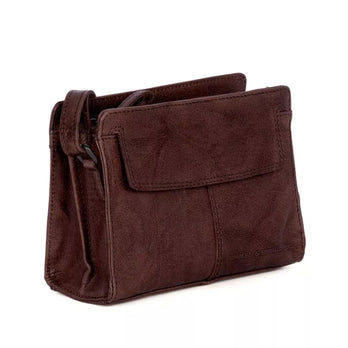 Spikes&Sparrow Crossbody 501118 Donkerbruin 01 Spikes&Sparrow Crossbody 501118 Donkerbruin 01