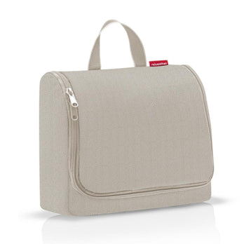 Reisenthel Toilettas Toiletbag XL Herringbone Sand 6049 Reisenthel Toilettas Toiletbag XL Herringbone Sand 6049