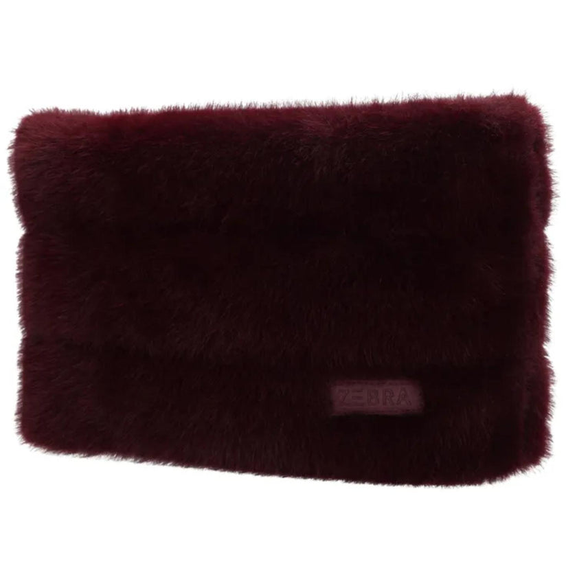 Zebra Trends Tas 23896 Fur Emma Bordo rood 007