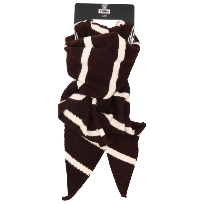 Zebra Trends Sjaal 26276 Donkerbruin 097