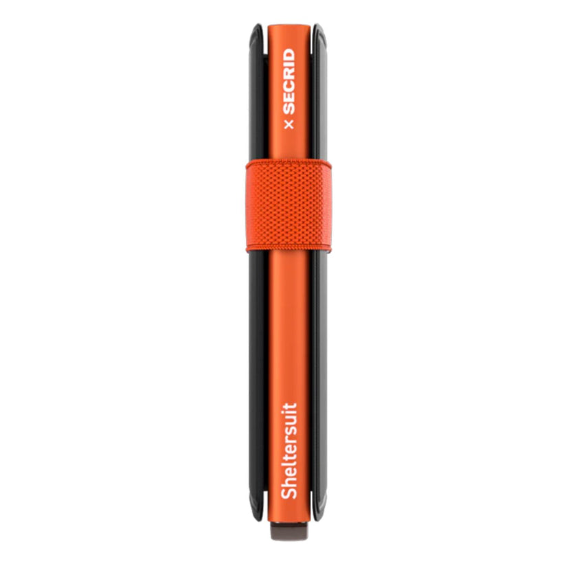 Secrid Pasjeshouder Bandwallet* TPU Sheltersuit Black-Orange