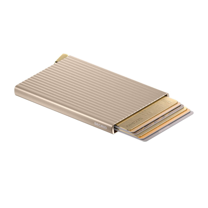 Secrid Pasjeshouder Cardprotector Fluted Cashmere + Secrid Pasjeshouder Cardprotector Fluted Cashmere +