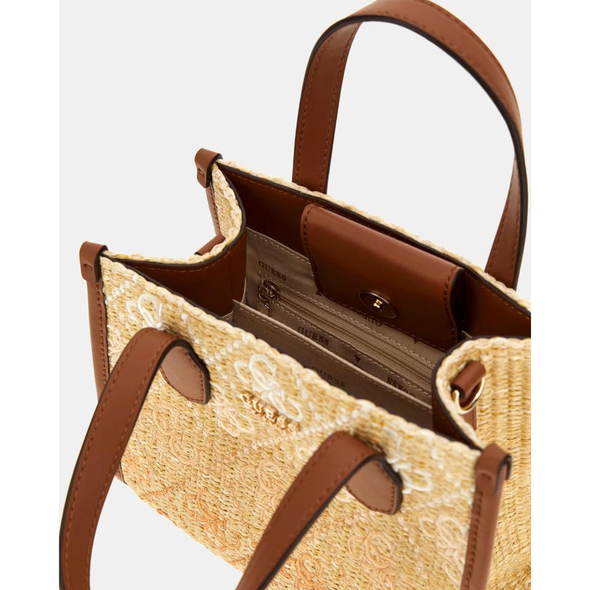 Guess Tas SW866577 Silvana Cognac Logo