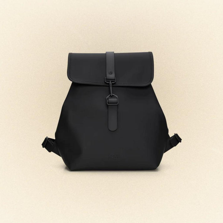 Rains Rugzak 13040 Bucket Backpack 01 Black Rains Rugzak 13040 Bucket Backpack 01 Black