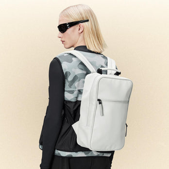 Rains Rugzak 12310 Book Backpack 45 Ash Rains Rugzak 12310 Book Backpack 45 Ash