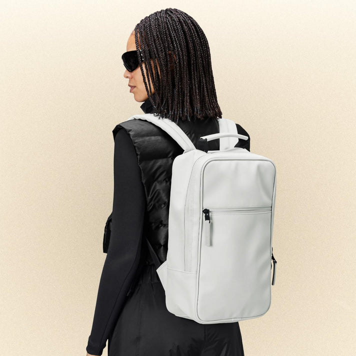 Rains Rugzak 12310 Book Backpack 45 Ash Rains Rugzak 12310 Book Backpack 45 Ash