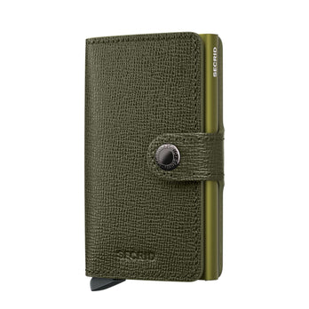 Secrid Pasjeshouder Miniwallet Crisple* Kelp Secrid Pasjeshouder Miniwallet Crisple* Kelp