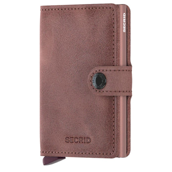 Secrid Pasjeshouder Miniwallet Vintage Mauve Secrid Pasjeshouder Miniwallet Vintage Mauve