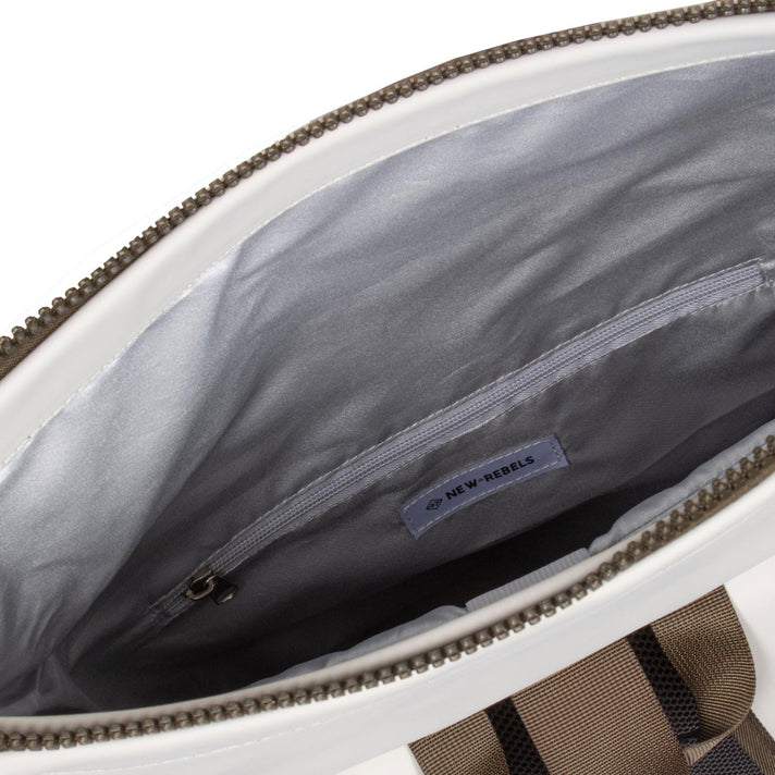 New Rebels Laptoprugzak 51.1289* New York Beige/Olive06 New Rebels Laptoprugzak 51.1289* New York Beige/Olive06