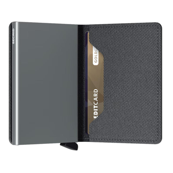 Secrid Pasjeshouder Slimwallet* Twist Grey Secrid Pasjeshouder Slimwallet* Twist Grey