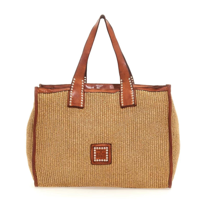 Campomaggi Shopper C037370ND/X2486 F2098 Natural/D.Cognac