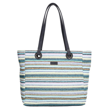 Beagles Shopper W01210 Formentera Blauw Multi 065 Beagles Shopper W01210 Formentera Blauw Multi 065