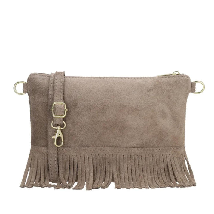Charm Tas L715 Suede Taupe 016 Charm Tas L715 Suede Taupe 016