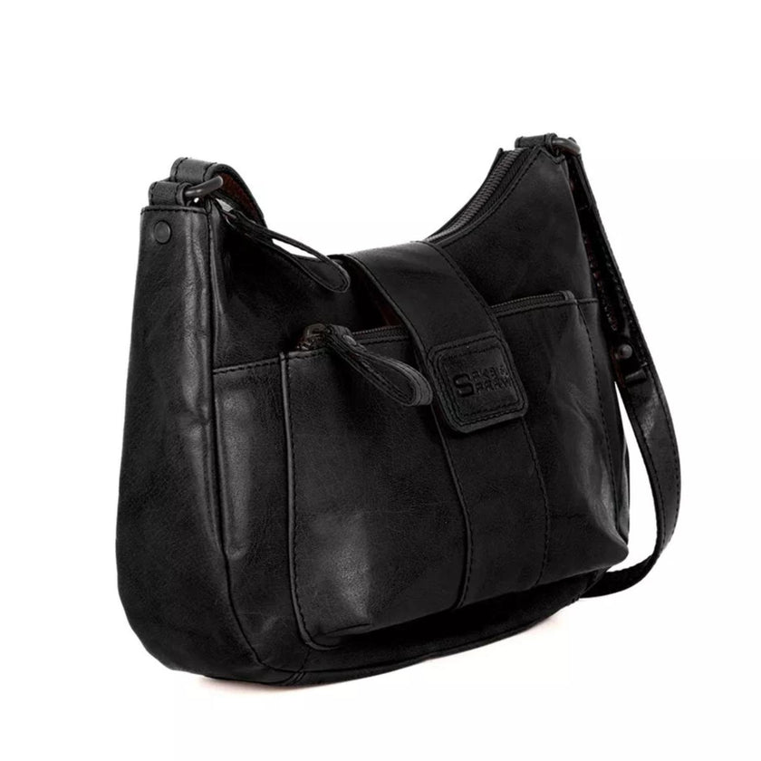 Spikes&Sparrow Crossbody 501114 Zwart 00