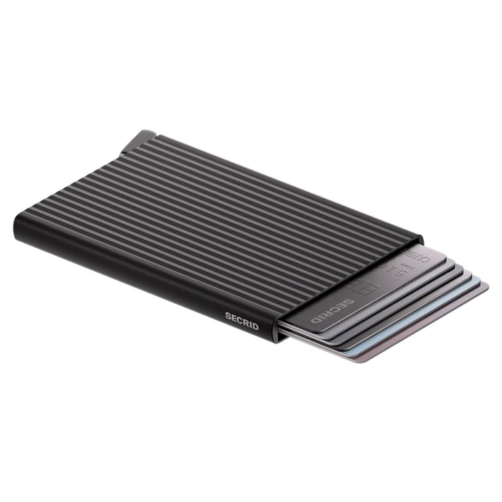 Secrid Pasjeshouder Cardprotector Fluted Black + Secrid Pasjeshouder Cardprotector Fluted Black +
