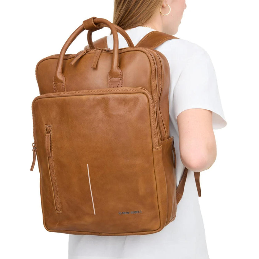 New Rebels Rugzak 17.1089 Milwaukee Cognac 31