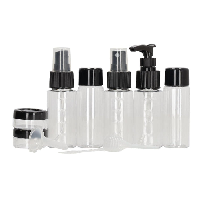 Beagles Reisflesjes set 21400 Zwart 001 Beagles Reisflesjes set 21400 Zwart 001