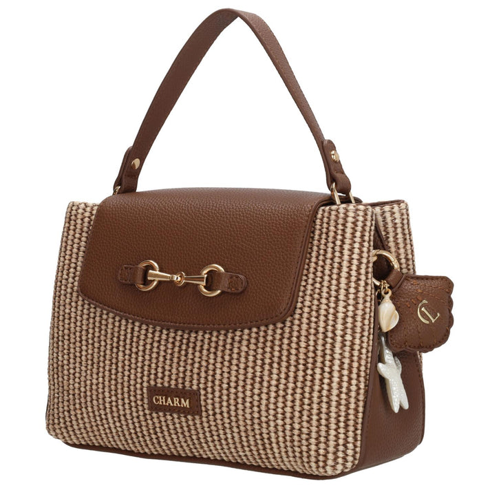 Charm Tas 25347 Santorini Bruin 006 Charm Tas 25347 Santorini Bruin 006