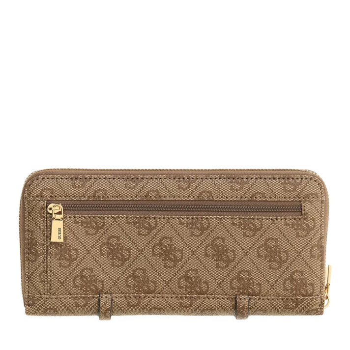 Guess Portemonnee SG9917146 Leona Latte logo Guess Portemonnee SG9917146 Leona Latte logo