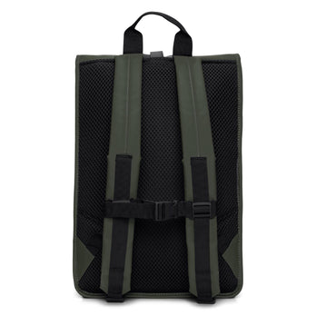 Rains Rugzak 14590 Rolltop Rucksack Large Green 03 Rains Rugzak 14590 Rolltop Rucksack Large Green 03