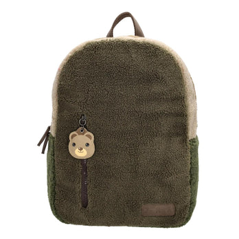 Zebra Trends Rugzak 22869 Teddy Denise Olijf groen 029 Zebra Trends Rugzak 22869 Teddy Denise Olijf groen 029