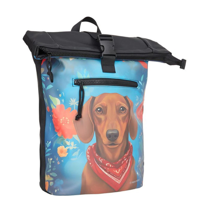 New Rebels Rugzak 15.1561 New York Dachshund 02 New Rebels Rugzak 15.1561 New York Dachshund 02