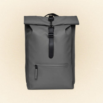 Rains Rugzak 13320 Rolltop Rucksack 13 Grey Rains Rugzak 13320 Rolltop Rucksack 13 Grey