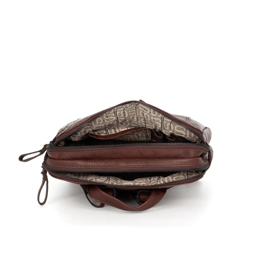 Spikes&Sparrow Rugtas 401131 Bronco D brown 01