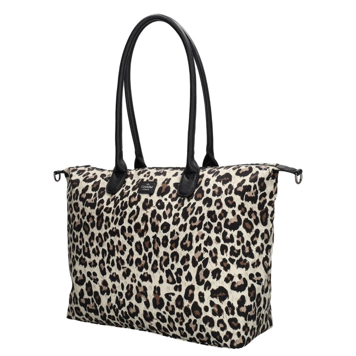 Charm Shopper 22521 Buckingham Luipaard Beige 094 Charm Shopper 22521 Buckingham Luipaard Beige 094