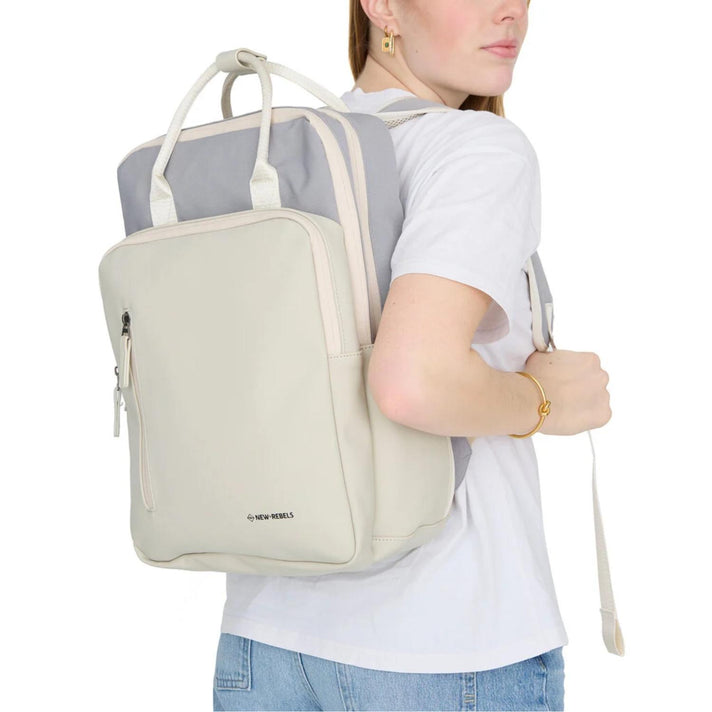 New Rebels Laptoprugzak 51.1504 Milwaukee Beige 53 New Rebels Laptoprugzak 51.1504 Milwaukee Beige 53