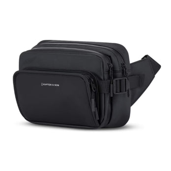 Kapten & Son Tas Lisbon All black Kapten & Son Tas Lisbon All black