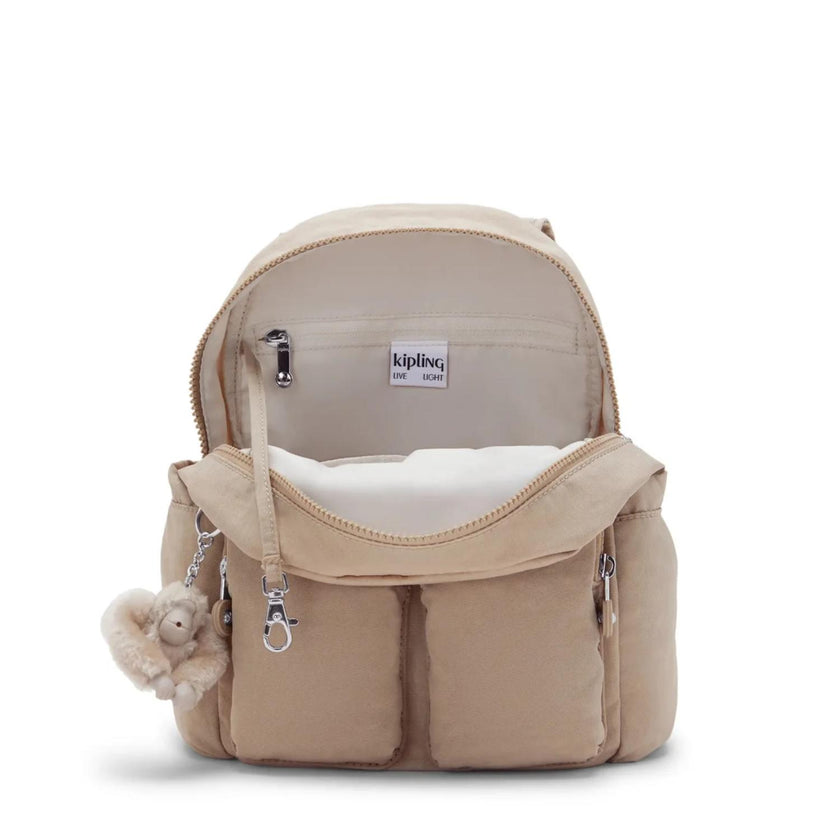 Kipling Rugzak City pocket mini 18789 J00 Tan Beige