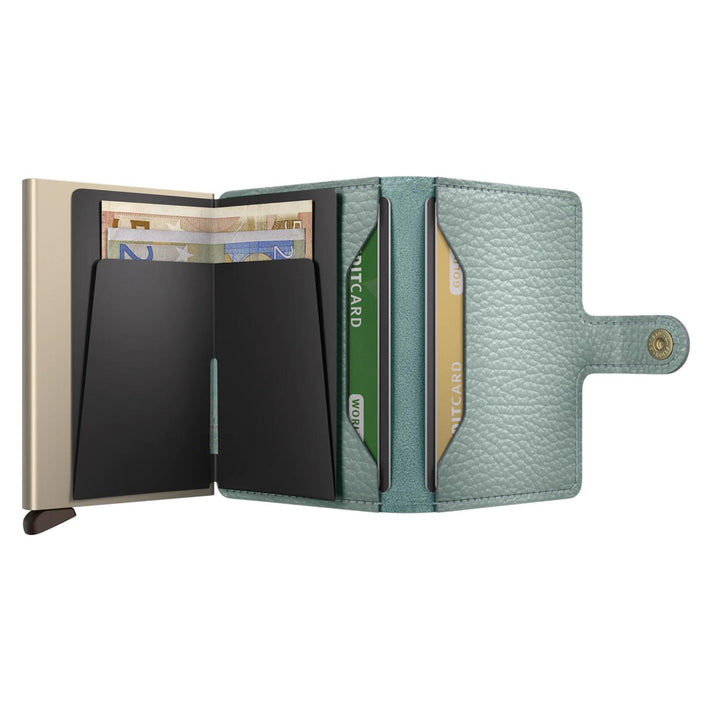 Secrid Pasjeshouder Miniwallet Pebble Sea Green Secrid Pasjeshouder Miniwallet Pebble Sea Green