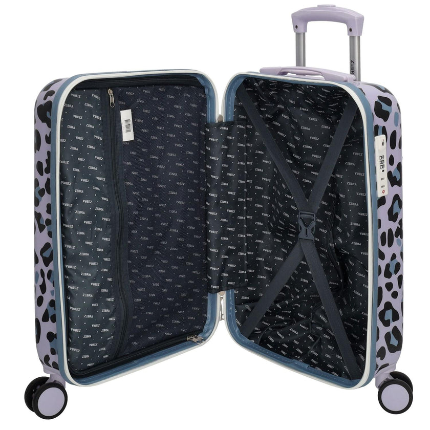Zebra Trends Koffer 21493 55 cm Panter print 405