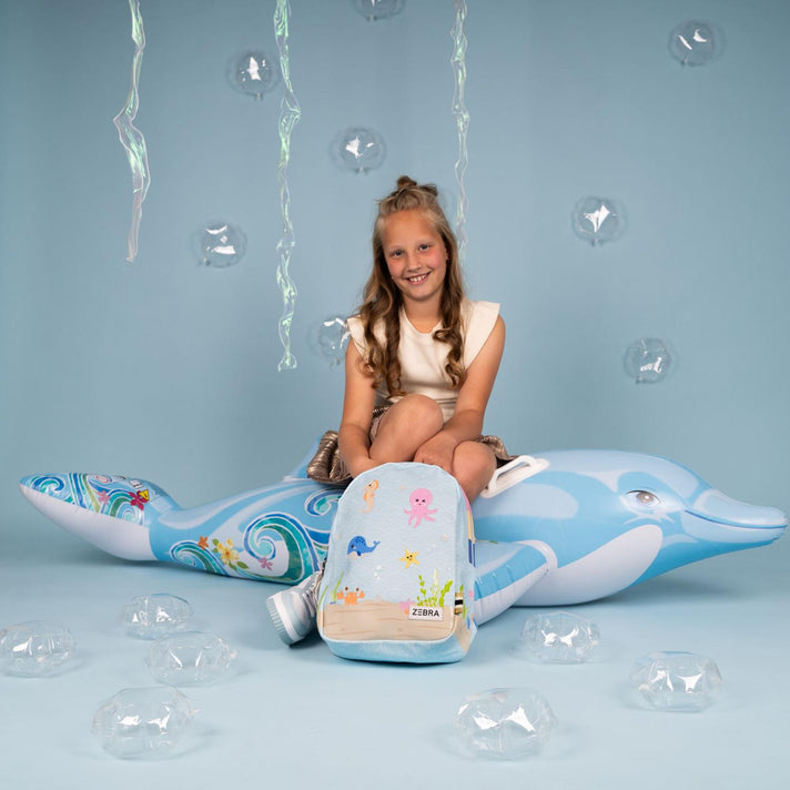 Zebra Trends Rugzak 22989 Licht Blauw 018 Zebra Trends Rugzak 22989 Licht Blauw 018