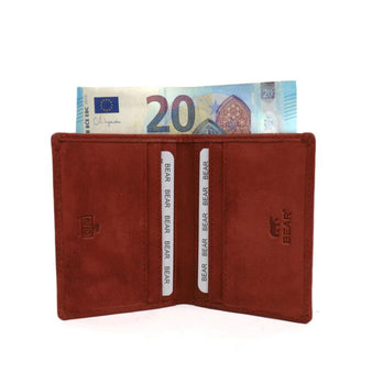 Bear Design Creditcard etui CP7040 Cas Red Bear Design Creditcard etui CP7040 Cas Red