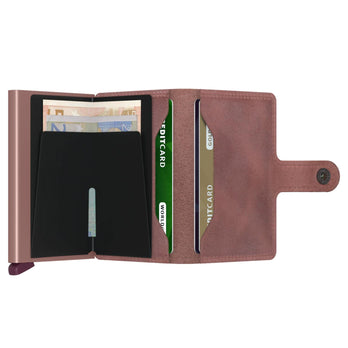 Secrid Pasjeshouder Miniwallet Vintage Mauve Secrid Pasjeshouder Miniwallet Vintage Mauve