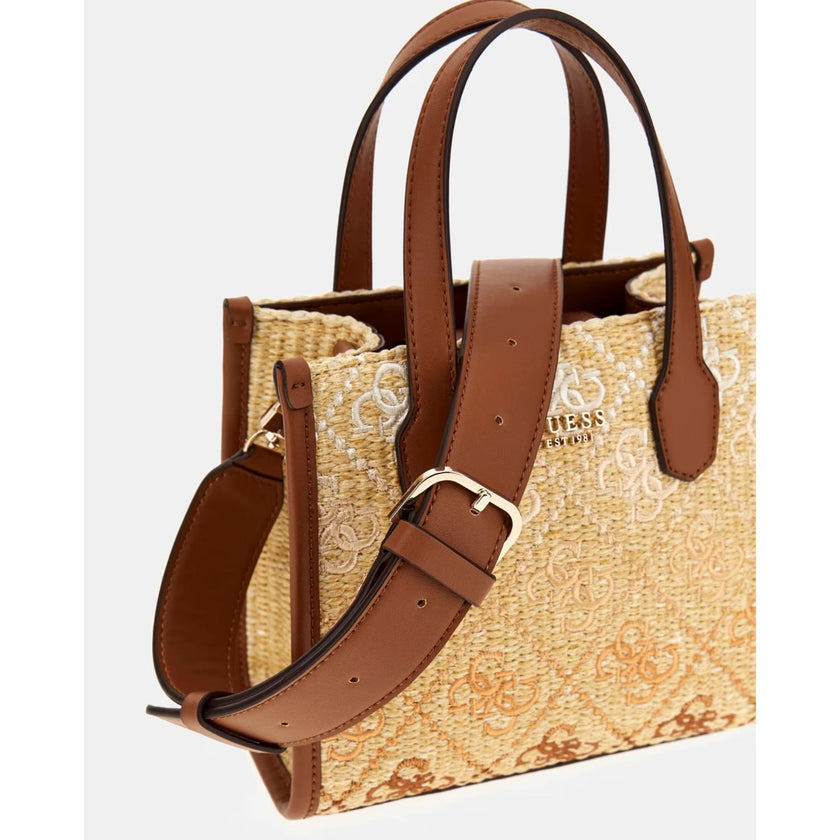 Guess Tas SW866577 Silvana Cognac Logo