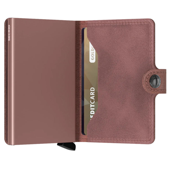 Secrid Pasjeshouder Miniwallet Vintage Mauve Secrid Pasjeshouder Miniwallet Vintage Mauve