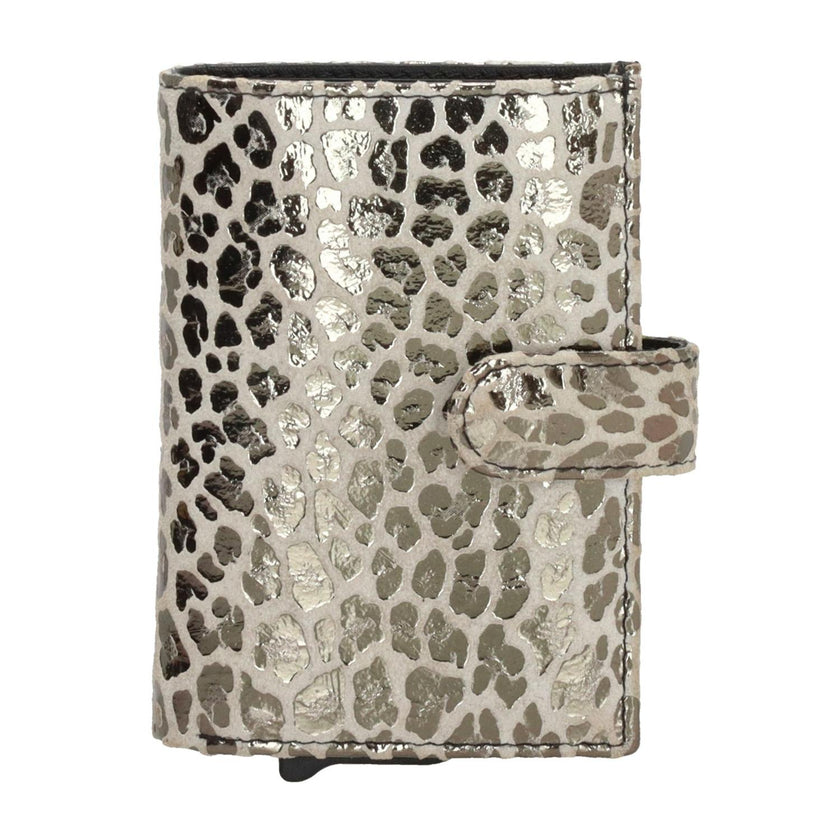 Charm Creditcardetui 19208 Camberwell Zilver Leopard