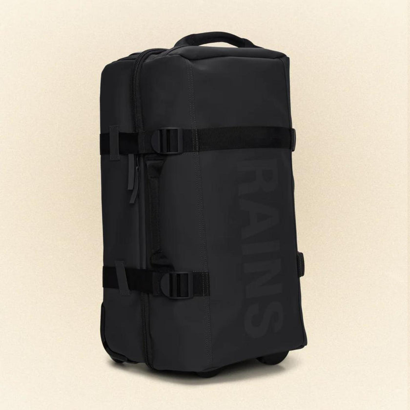 Rains Weekendtrolley 13460 Texel Cabinbag 01 Black