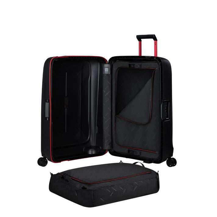Samsonite Koffer 146912 75/28 Essens Charcoal/Red 1186 Samsonite Koffer 146912 75/28 Essens Charcoal/Red 1186