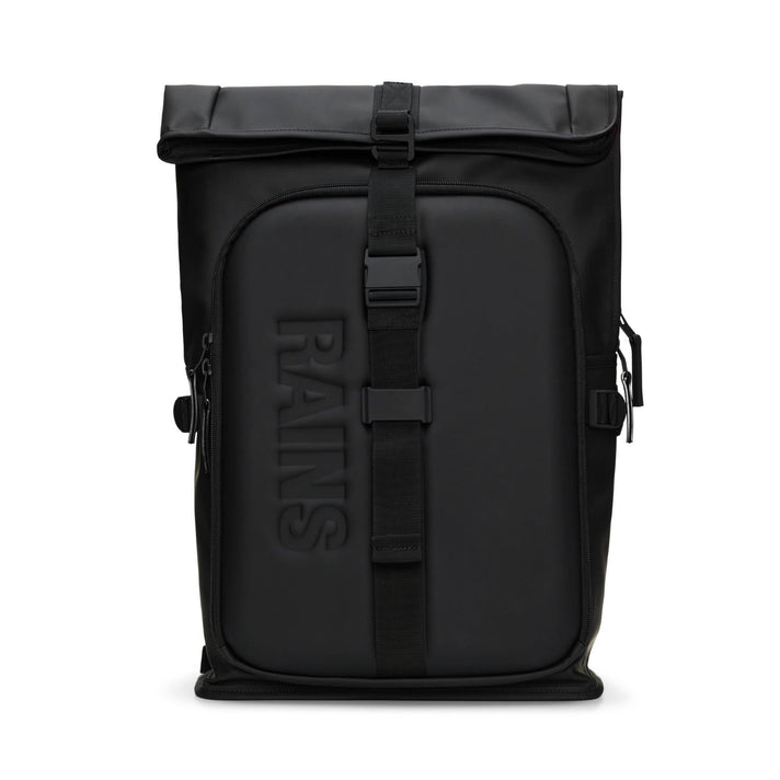 Rains Rugzak 13430 Texel moulded backpack 01 Black Rains Rugzak 13430 Texel moulded backpack 01 Black