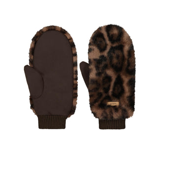 Barts Handschoenen 1617 Fur Mitts Print Brown 0372 Barts Handschoenen 1617 Fur Mitts Print Brown 0372